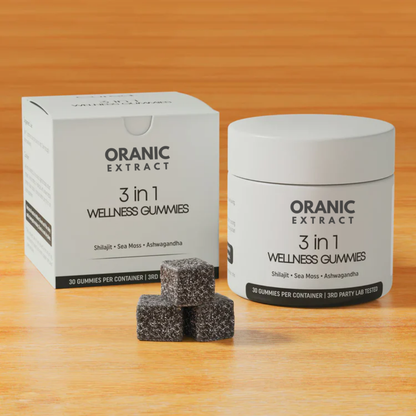 ORGANIC EXTRACT® 3-in-1 Wellness Gummies (30 Days Supply)